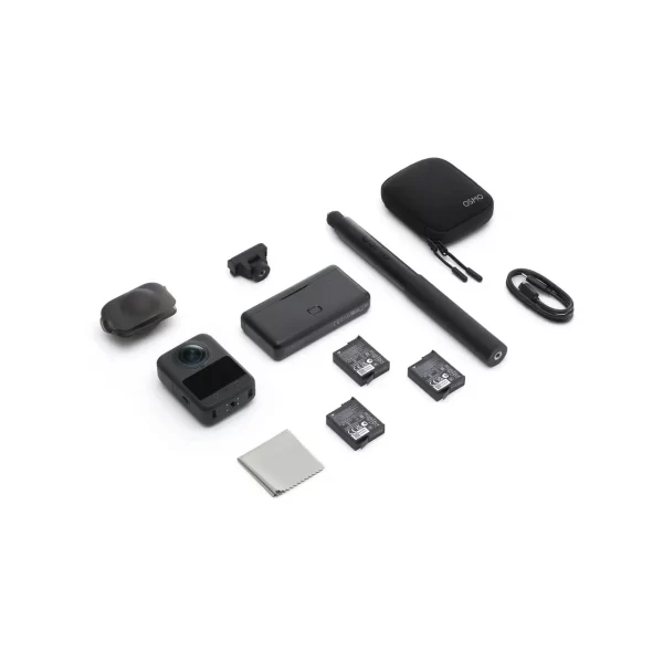 DJI Osmo 360 Adventure Combo – 8K Camera, 3 Batteries & Selfie Stick | DjiStore.pk - Image 7