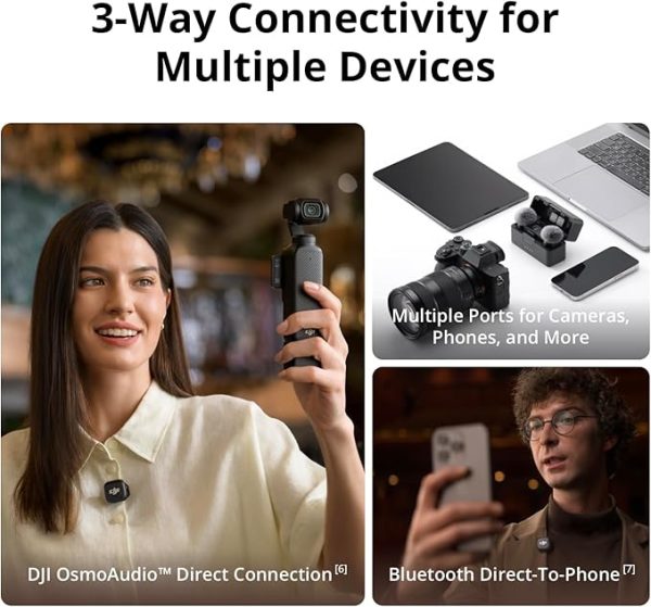 DJI Mic 3 (2 TX + 1 RX + Case) – 32-bit Float Wireless Mic System | DjiStore.pk - Image 5